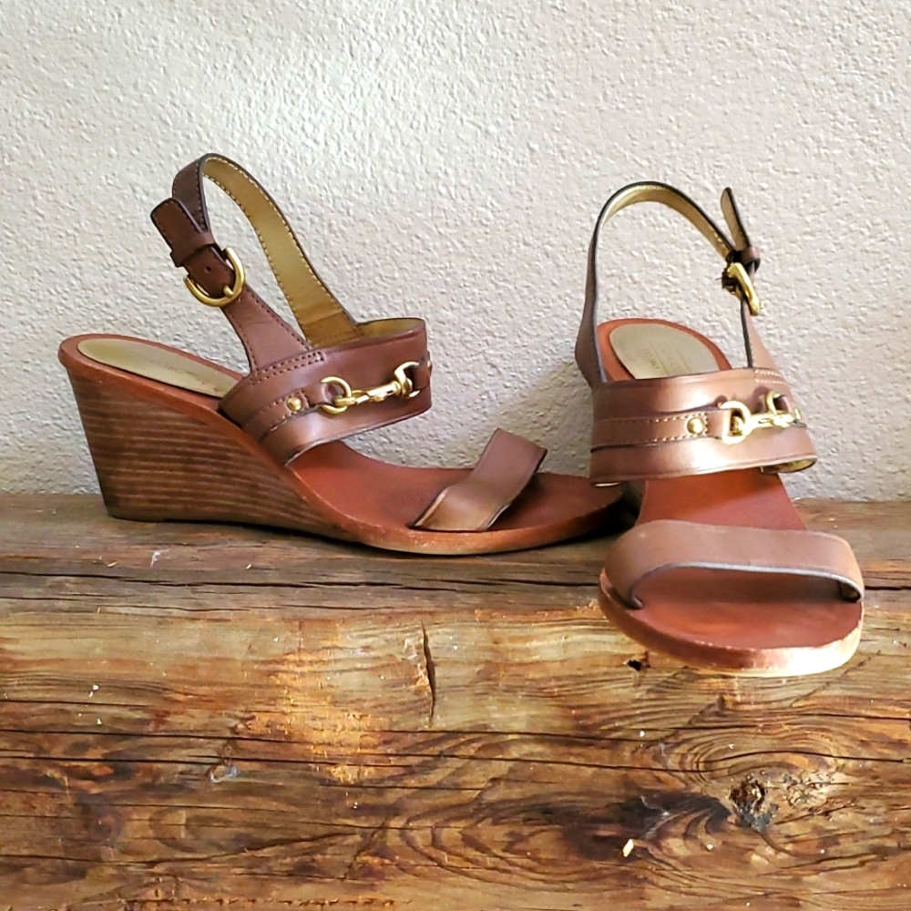 Coach Low Wedge Sandles